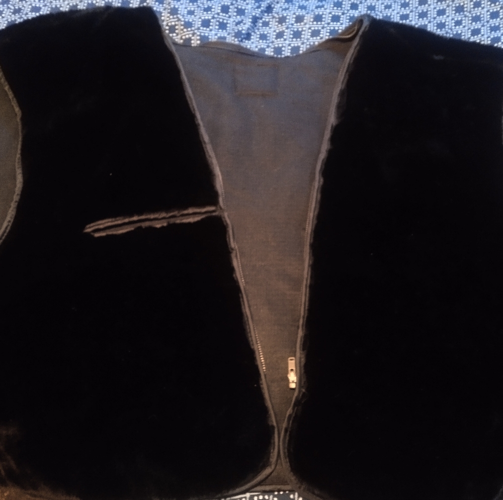 Albatross leather coat lining vest 4XL